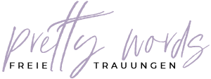 Logo pretty words - Freie Trauungen
